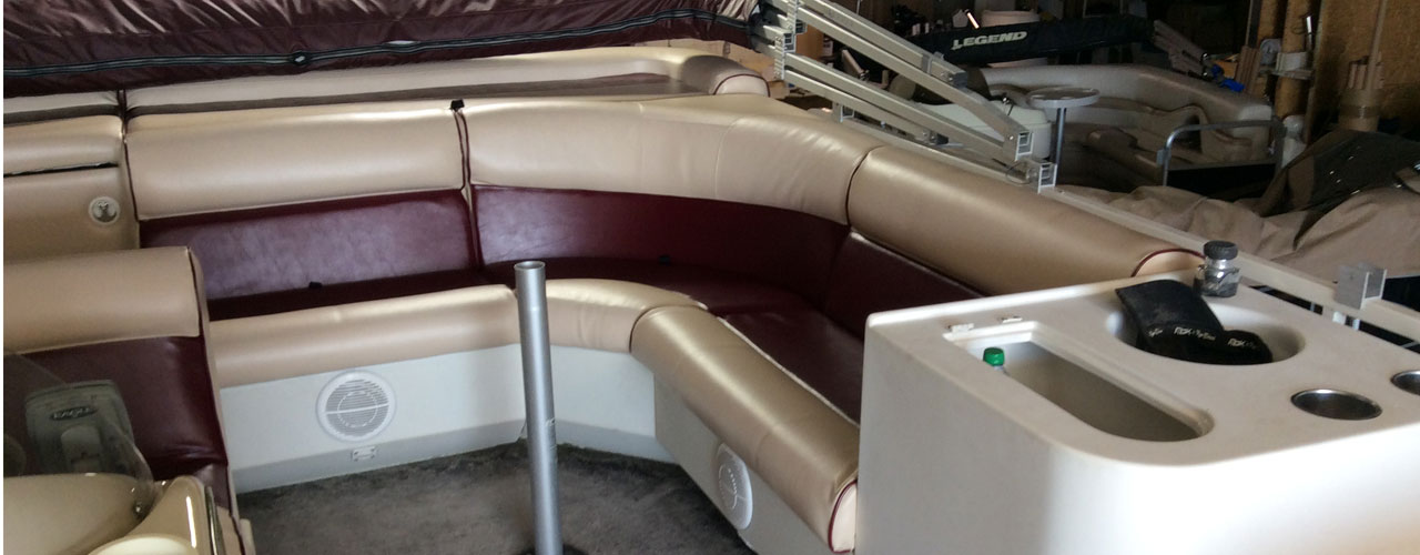 Custom Boat Seat Upholstery
